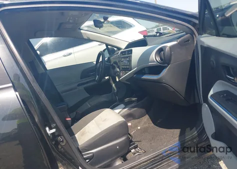 2012 Toyota Prius C Two из США, поврежденный, VIN JTDKDTB35C1502796